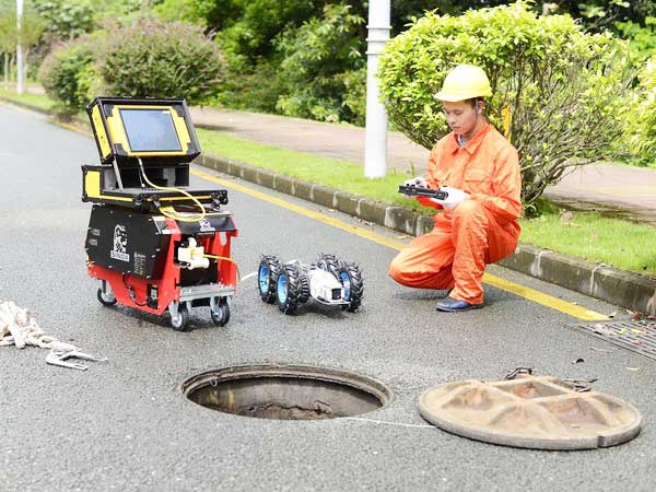 石棉管道机器人检测